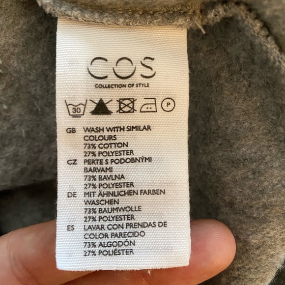 COS Marled grey dress - Picture 4 of 4